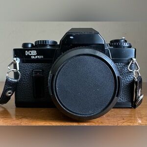 Nikon FE 4129188 SLR 35mm Film Digital Camera w/ 28-80mm Zoom + Macro Lens